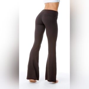 Green Apple Flared Leggings